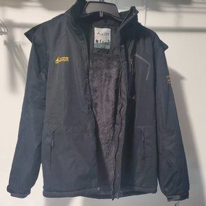 NWT V.A.TOR189 Mens Winter Fishing Outdoor Jacket Black Size XL $200 F189
